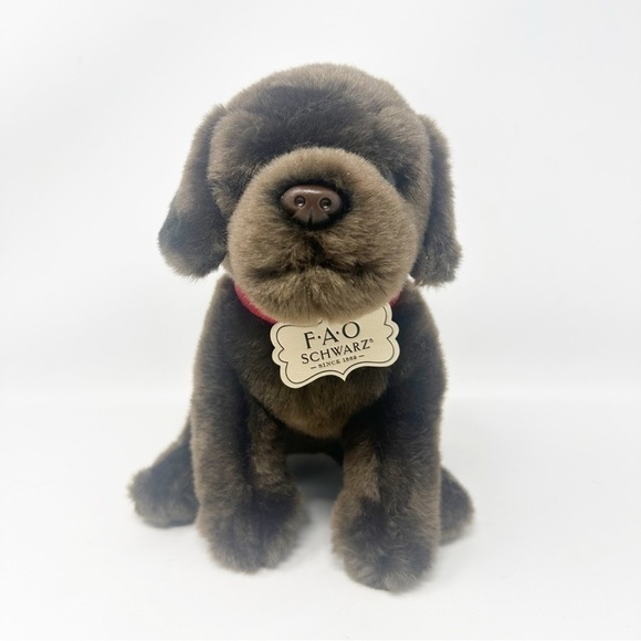FAO Schwarz Other - FAO Schwarz Chocolate Lab Puppy Dog Plush